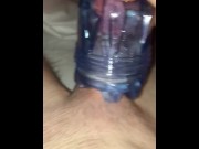 Preview 1 of Solo Male Fleshlight Fuck part 2