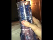Preview 3 of Solo Male Fleshlight Fuck part 2