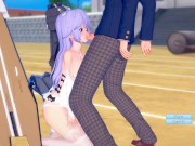 Preview 5 of [Hentai Game Koikatsu! ]Have sex with Big tits Azur Lane Unicorn.3DCG Erotic Anime Video.