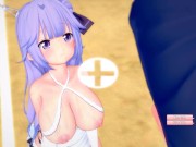 Preview 6 of [Hentai Game Koikatsu! ]Have sex with Big tits Azur Lane Unicorn.3DCG Erotic Anime Video.