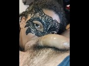 Preview 1 of Stepdaughter in extreme Ass to Mouth and cum in face