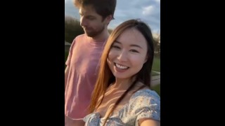 Chinese girl Jinbaona fucking with captain on the boat.