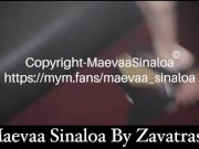 Preview 5 of Maevaa Sinaloa - Blowbang and hard fuck in swinger club big cum shower with 2 girlfriends