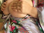 Preview 3 of Hot BBW Milf Shows off Tits and Bush in Robe