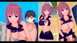 [Hentai Game Koikatsu! ]Have sex with Big tits To Love Ru Momo.3DCG Erotic Anime Video.
