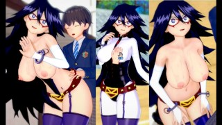 Mei Hatsume and Izuku Midoriya have intense sex in the infirmary. - My Hero Academia Hentai