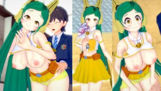 [Hentai Game Koikatsu! ]Have sex with Big tits My Hero Academia Ryuko Tsuchikawa.3DCG Erotic Anime