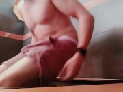 Preview 6 of Wank in the lockers after gym