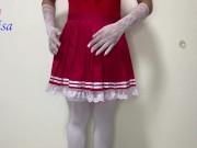 Preview 1 of SisK on Red Sailor Bodysuit Pajamas