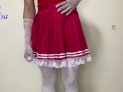 Preview 6 of SisK on Red Sailor Bodysuit Pajamas