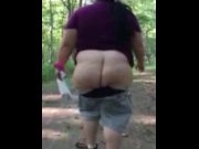 Preview 1 of NAKED FAT ASS WALK
