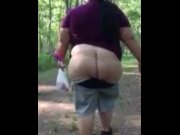 Preview 2 of NAKED FAT ASS WALK
