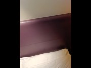 Preview 3 of Hard cock walking round my room pissing all over curtains, floor, furniture. Big cumshot at the end
