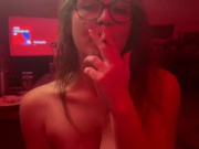 Preview 3 of Maddie’s Smoking Blowjob