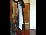 Preview 2 of فتاة مراهقة عربية Hijab room Service. 18yo Muslim Teen came for cleaning and got hard fuck in hotel