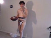 Preview 4 of Nude XXX Beach Buddies Football Toss! with Maolo!
