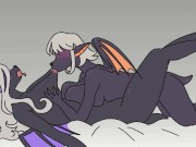 Preview 3 of Halloween Threesome (Furry Hentai Animation)