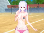 Preview 2 of [Hentai Game Koikatsu! ]Have sex with Fate Big tits Kama.3DCG Erotic Anime Video.
