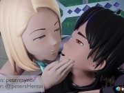Preview 4 of Futanari Anal Creampie with Belly Bulge (with sound) 3d animation hentai anime pregnant ass fuck cum