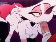 Preview 3 of I Can Suck Your Dick - Angel Dust x Alastor Gay Hazbin Hotel Animation