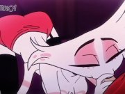 Preview 6 of I Can Suck Your Dick - Angel Dust x Alastor Gay Hazbin Hotel Animation