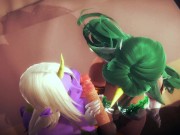 Preview 1 of [LEAGUE OF LEGENDS] Star guardian Soraka x Soraka 3D HENTAI