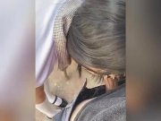 Preview 6 of Mexican Student Girl SUCKS COCK in PUBLIC! Blowjob in the College Behind Classrooms!