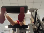 Preview 4 of Hot and sexy solo in the gym