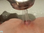Preview 4 of I masturbate my pussy with a shower jet to a strong orgasm (POV)