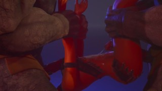 Lara Croft BDSM Anal Creampie 3D Hentai