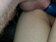 Preview 6 of Super wet pussy gets deeply fucked by blue cock