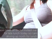 Preview 1 of Gave the local a sloppy blowjob because he bought me lunch.