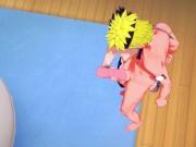 Preview 5 of Naruto Yaoi - Sasuke handjob to Naruto with a sex toy