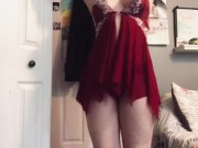 Preview 5 of Teen models new lingerie, big ass
