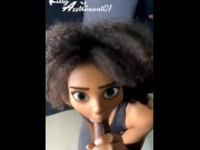 Preview 5 of Disney pixar girl sucking cock, snapchat, challenge.