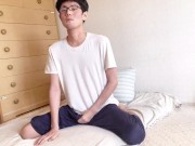 Preview 2 of Perverted Japanese boys masturbate with their clothes on.