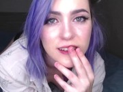 Preview 4 of Girl talks to you sweetly while masturbating your cock POV