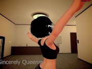 Preview 1 of FUTANARI Personal Trainer Stretching till she moans (ANAL) VRChat