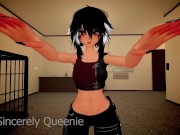 Preview 3 of FUTANARI Personal Trainer Stretching till she moans (ANAL) VRChat