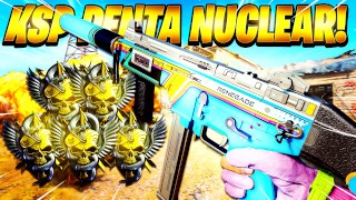COLD WAR - ''PENTA NUCLEAR'' IN HARDPOINT w/ KSP-45! (Black Ops Cold War 5 NUKES in 1 GAME)