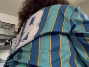 Preview 2 of Pregnant Latina mommy needed her daily ride on her white cock cum drip dick suck cowgirl thick