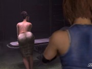 Preview 1 of futa excella gionne fucks jil valentine resident evil