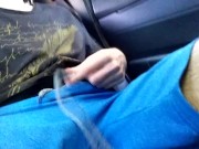 Preview 1 of almost caught jerking  by my dad in his car/ link of my insta in bio, check me there