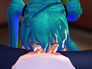 Preview 5 of Hatsune Miku hentai cum on her face