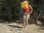 Preview 1 of Golden rain 1 - Piss on the beach