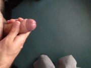 Preview 4 of Long Distance Cumshot (9 squirts of cum)