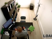 Preview 1 of LOAN4K. Sex with office employer helps the girl obtain a loan faster