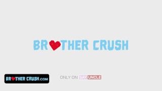 Brother Crush - Cute Fit Dude Explores His Stepbrothers Ass And Fully Satisfies His Needs
