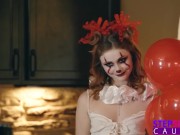 Preview 3 of Step Siblings Caught - If your stepsister dressed as a clown, would you fuck her? - S18:E9