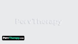 PervTherapy - Shy Innocent Girl Craves Her Therapists Attention And Jumps On His Cock During Session